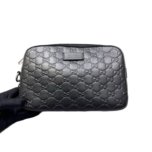 Gucci Clutch Guccissima Black