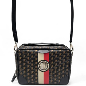 Moynat Camera Case Toile 1920 Monogram Black