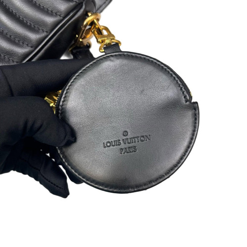 Louis Vuitton New Wave Multi Pochette Calfskin Black Louis Vuitton New Wave Multi Pochette Calfskin Black