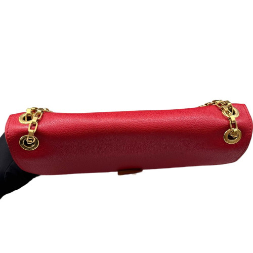 Louis Vuitton Pallas Chain Monogram Red Brown