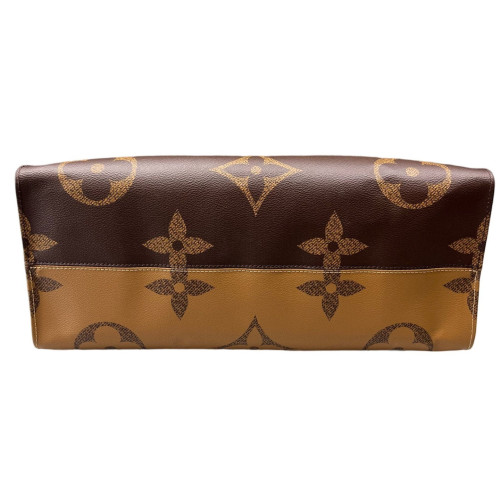 Louis Vuitton Onthego GM Reverse Monogram Giant Black Brown Louis Vuitton Onthego GM Reverse Monogram Giant Black Brown
