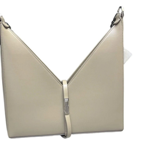 Givenchy With Chain Shoulder Bag Calfskin Khaki