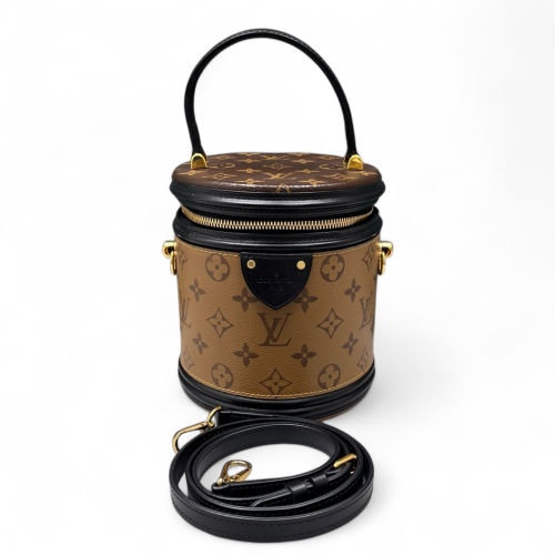 Louis Vuitton Cannes Reverse Monogram Brown Black