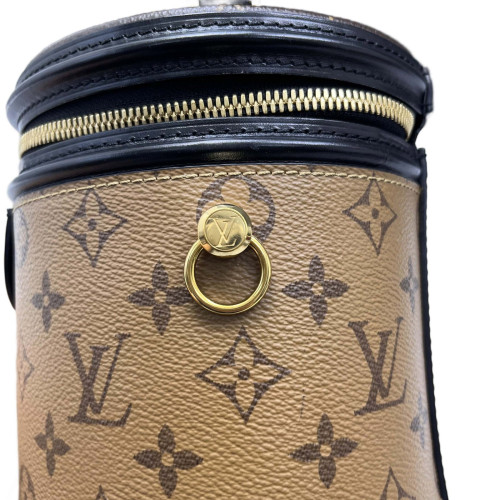 Louis Vuitton Cannes Reverse Monogram Brown Black
