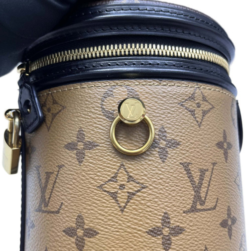 Louis Vuitton Cannes Reverse Monogram Brown Black