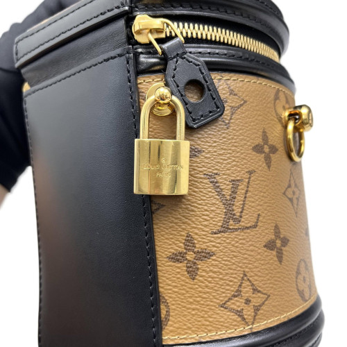 Louis Vuitton Cannes Reverse Monogram Brown Black