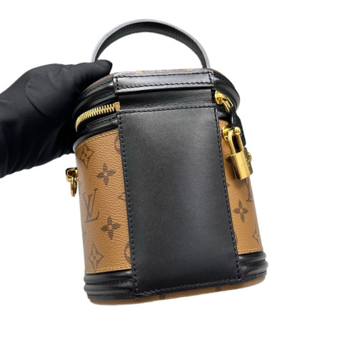 Louis Vuitton Cannes Reverse Monogram Brown Black