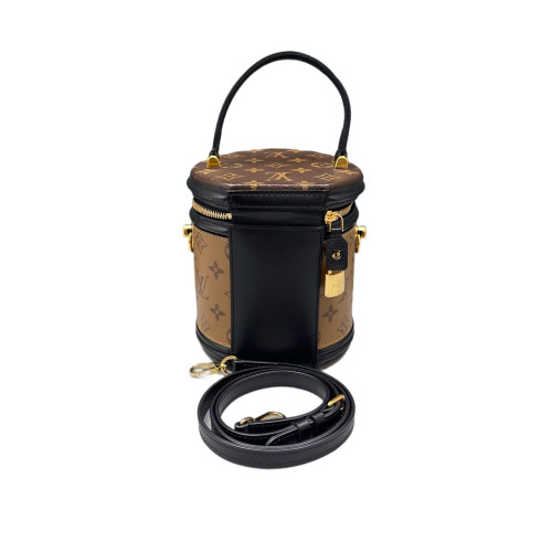 Louis Vuitton Cannes Reverse Monogram Brown Black
