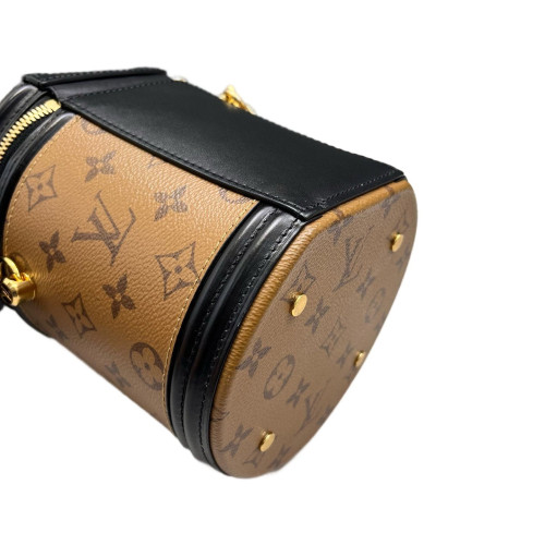 Louis Vuitton Cannes Reverse Monogram Brown Black