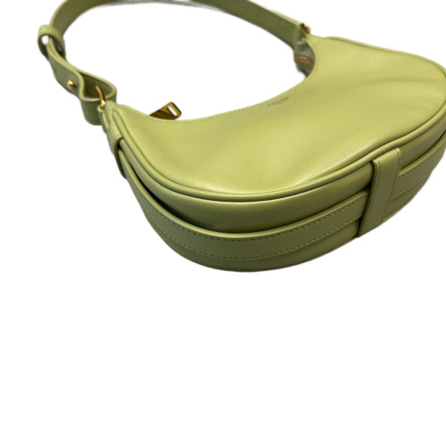 Celine Mini Ava Shoulder Bag Calfskin Green
