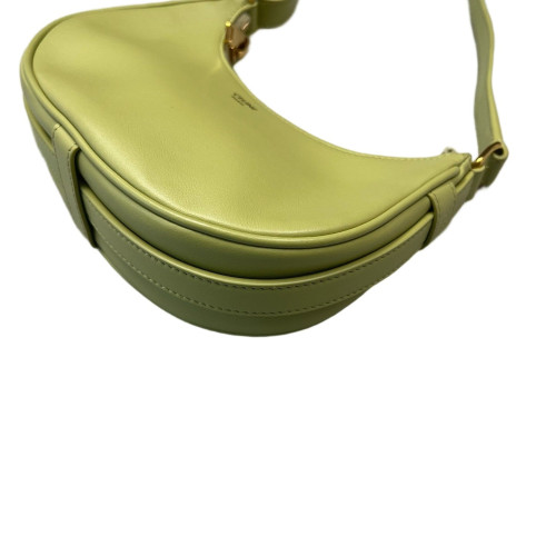 Celine Mini Ava Shoulder Bag Calfskin Green
