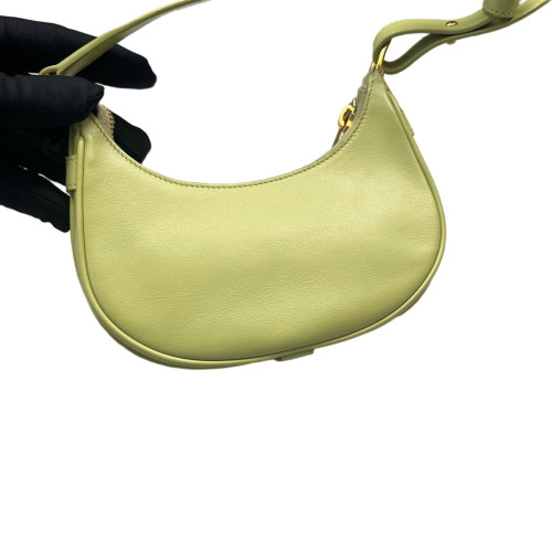 Celine Mini Ava Shoulder Bag Calfskin Green