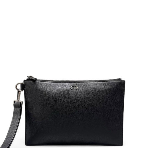 Dior Clutch Calfskin Black