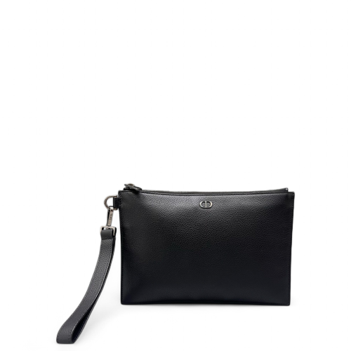 Dior Clutch Calfskin Black