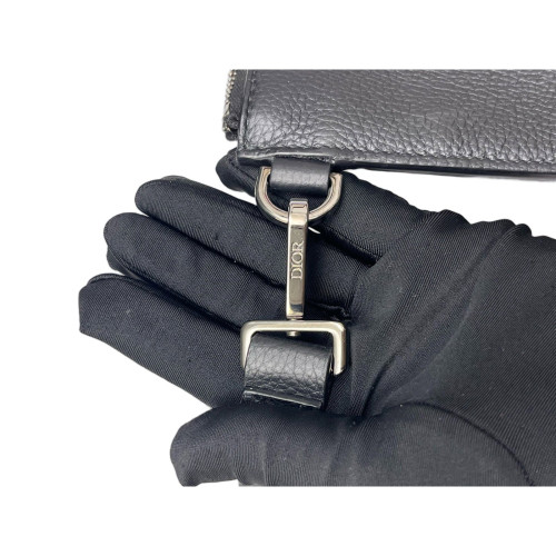 Dior Clutch Calfskin Black