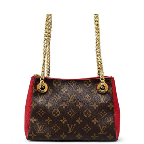 Louis Vuitton Surene BB Monogram Red Brown
