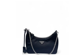 Prada Mini Re-Edition 2000 Shoulder Bag Nylon Vela Black