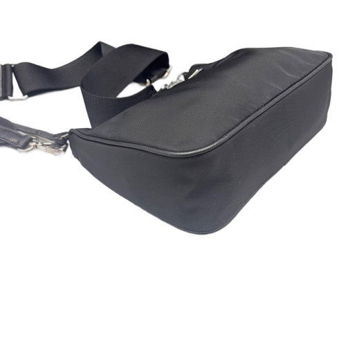 Prada Mini Re-Edition 2000 Shoulder Bag Nylon Vela Black