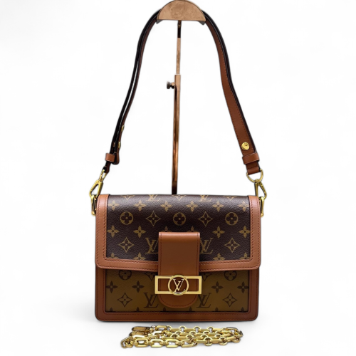 Louis Vuitton Dauphine MM Reverse Monogram Brown
