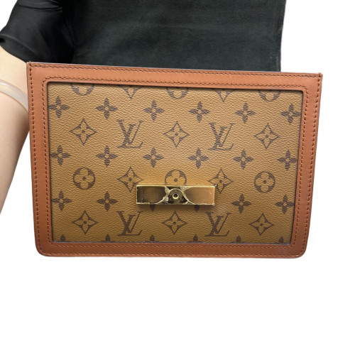Louis Vuitton Dauphine MM Reverse Monogram Brown