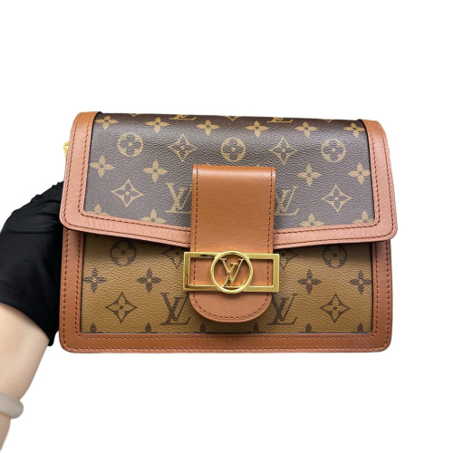 Louis Vuitton Dauphine MM Reverse Monogram Brown