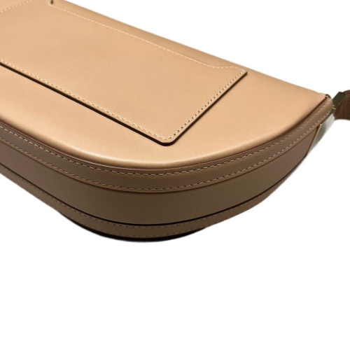 Burberry Small Chain Olympia Shoulder Bag Smooth Calfskin Natural Tan