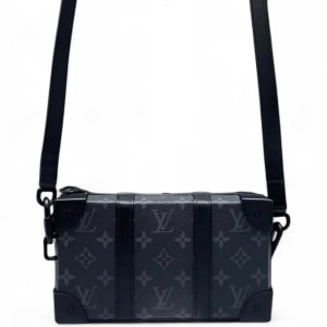 Louis Vuitton Soft Trunk Wallet Monogram Eclipse Black