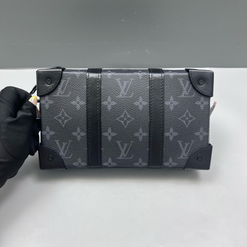Louis Vuitton Soft Trunk Wallet Monogram Eclipse Black