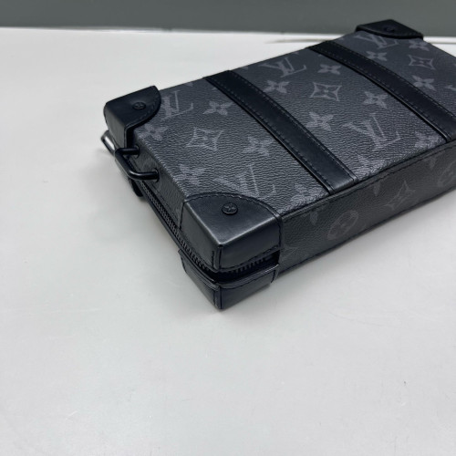 Louis Vuitton Soft Trunk Wallet Monogram Eclipse Black