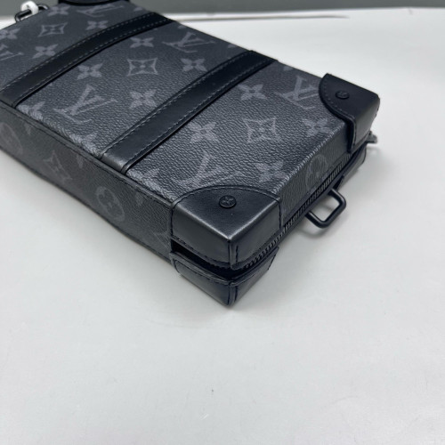 Louis Vuitton Soft Trunk Wallet Monogram Eclipse Black