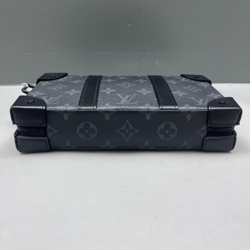 Louis Vuitton Soft Trunk Wallet Monogram Eclipse Black