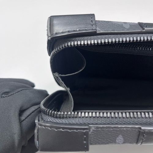 Louis Vuitton Soft Trunk Wallet Monogram Eclipse Black