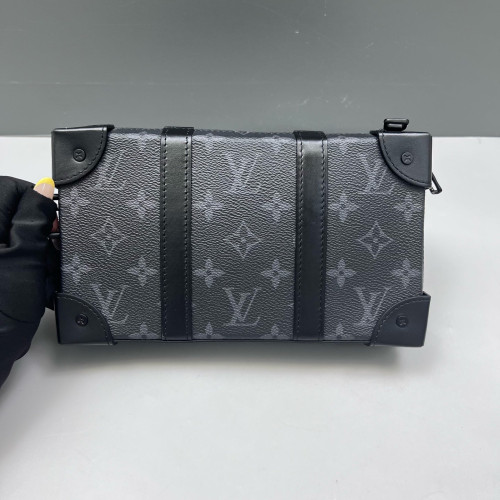Louis Vuitton Soft Trunk Wallet Monogram Eclipse Black
