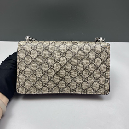 Gucci Meium Dionysus GG Monogram Brown Red