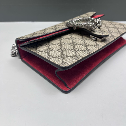 Gucci Meium Dionysus GG Monogram Brown Red