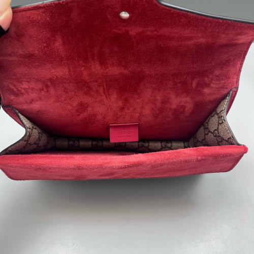 Gucci Meium Dionysus GG Monogram Brown Red