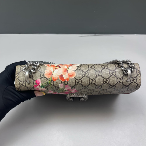 Gucci Flora Meium Dionysus GG Supreme Monogram Beige Black Pink Gucci Flora Meium Dionysus GG Supreme Monogram Beige Black Pink