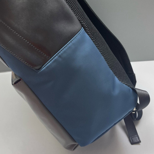 Fendi Monster Eyes Large Backpack Calfskin Blue Grey Black