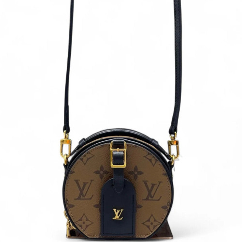 Louis Vuitton Mini Boite Chapeau Monogram Brown Black