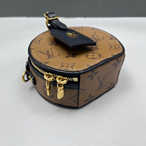 Louis Vuitton Mini Boite Chapeau Monogram Brown Black