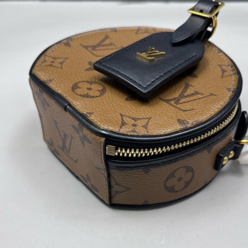 Louis Vuitton Mini Boite Chapeau Monogram Brown Black