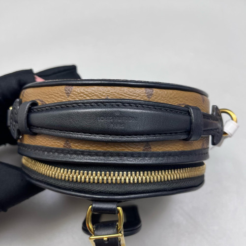 Louis Vuitton Mini Boite Chapeau Monogram Brown Black
