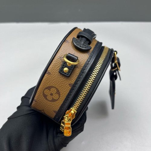 Louis Vuitton Mini Boite Chapeau Monogram Brown Black