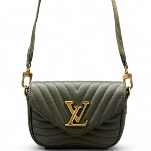 Louis Vuitton New Wave Multi Pochette Calfskin Green