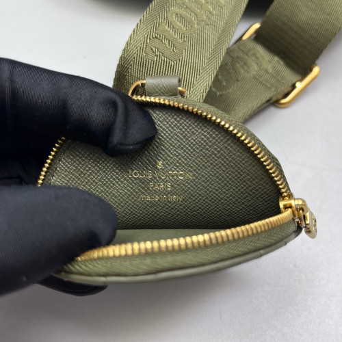 Louis Vuitton New Wave Multi Pochette Calfskin Green