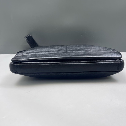 Balenciaga Briefcase Arena Lambskin Black