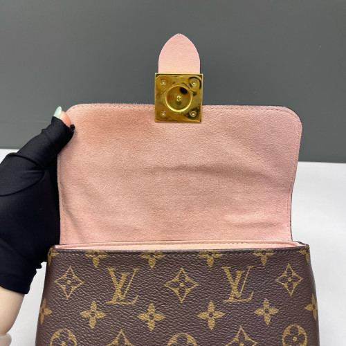 Louis Vuitton Locky BB Monogram Pink Brown