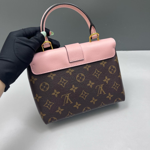 Louis Vuitton Locky BB Monogram Pink Brown