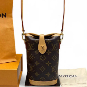 Louis Vuitton Fold Me Pouch Monogram Brown