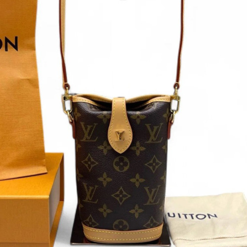Louis Vuitton Fold Me Pouch Monogram Brown Louis Vuitton Fold Me Pouch Monogram Brown